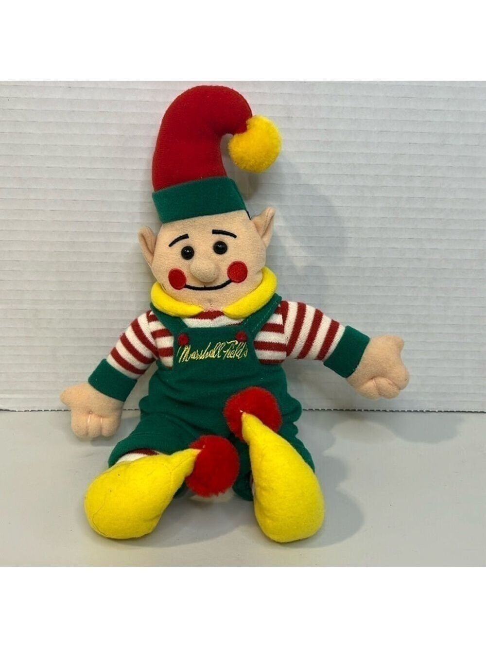 Marshall Fields Elf Plush Bean Vintage